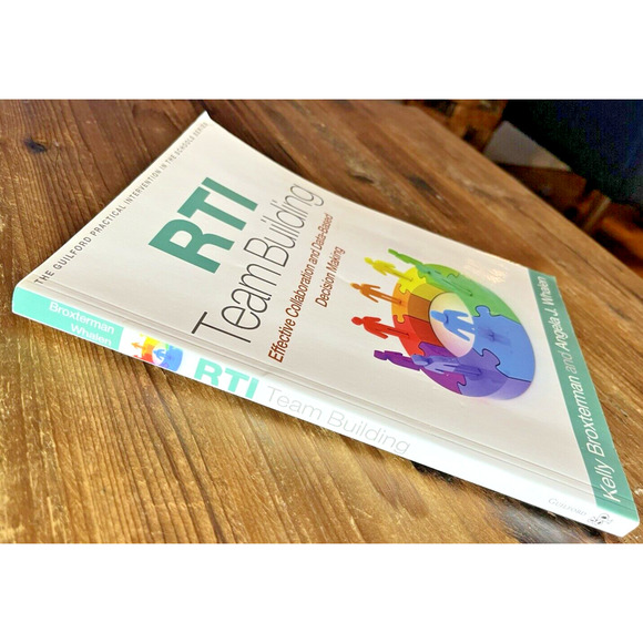 RTI Team Building Effective Collaboration Data Based Decision Making PB Like New - Picture 4 of 6